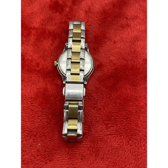 Timex Womens Porter Street 26mm Two Tone Watch T25771 Needs Service Gold /Silver - Picture 5 of 13